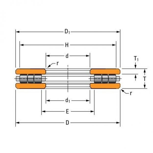 Bearing Type TIMKEN E-2311-A Thrust cylindrical roller bearings #1 image